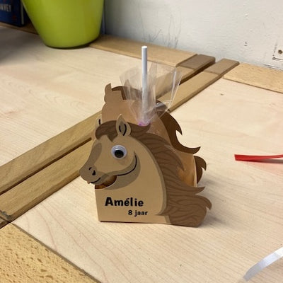 Paard lolly traktatie van uitdelen.nu